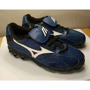 Mizuno Men’s‎ 9-Spike Classic Low G3 Performance Fit Metal Cleats Size 11.5
